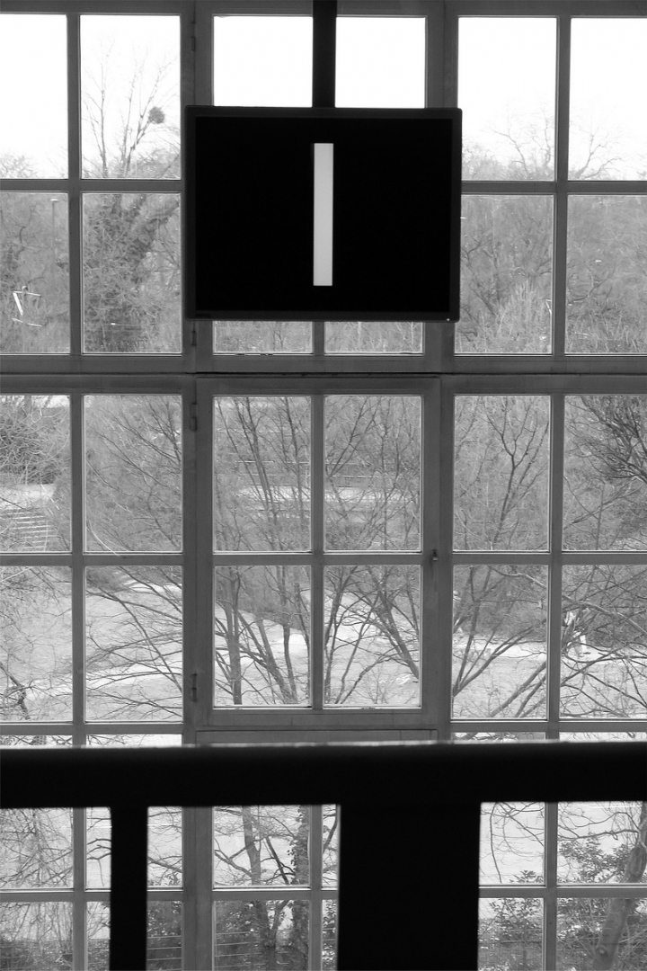ONE POEM BETWEEN THE WINDOW AND BLACK WALL